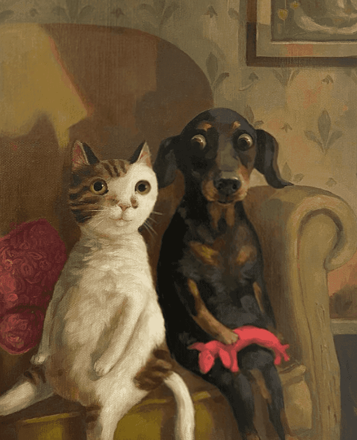 Alison Friend, ‘Roy and Rita’, 2024, Print, Printed on 300gsm smooth rag fine art paper, null, 