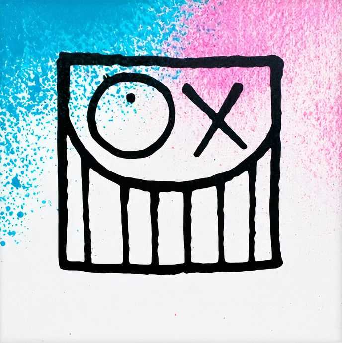 André Saraiva, ‘Mr A. & Miss A. OX’, 27-11-2020, Print, 6-colour screenprint on 300gsm Somerset Satin 100% Cotton Fine Art Paper, 1xRUN, Numbered