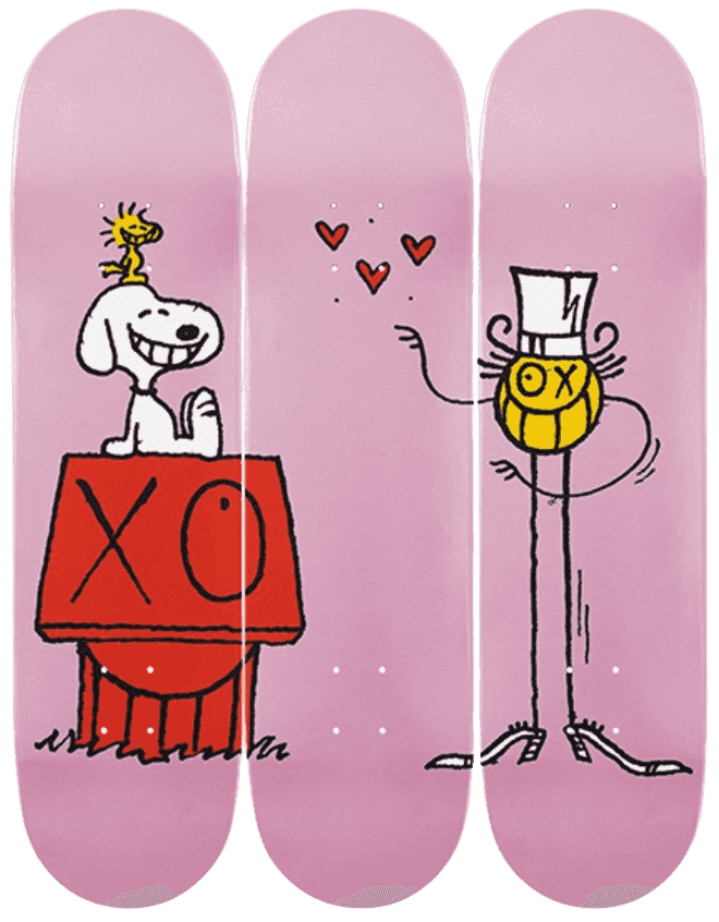 André Saraiva, ‘Peanuts by André Saraiva X Mr. A – Triptych’, 2020, Sculpture, Maple wood, null, Numbered