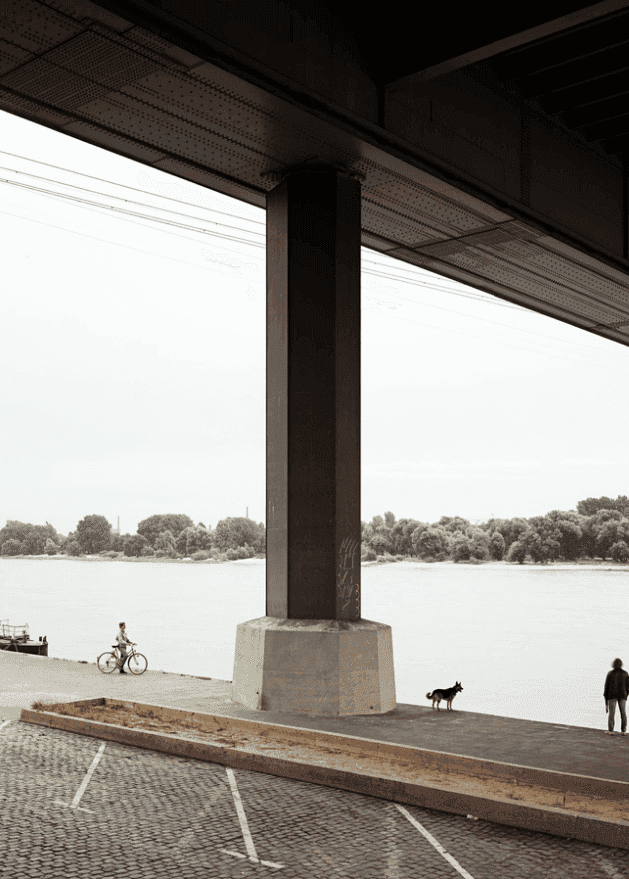 Andreas Gursky, ‘Zoobrücke, Köln’, 1988, Print, Vintage c-print, null, 