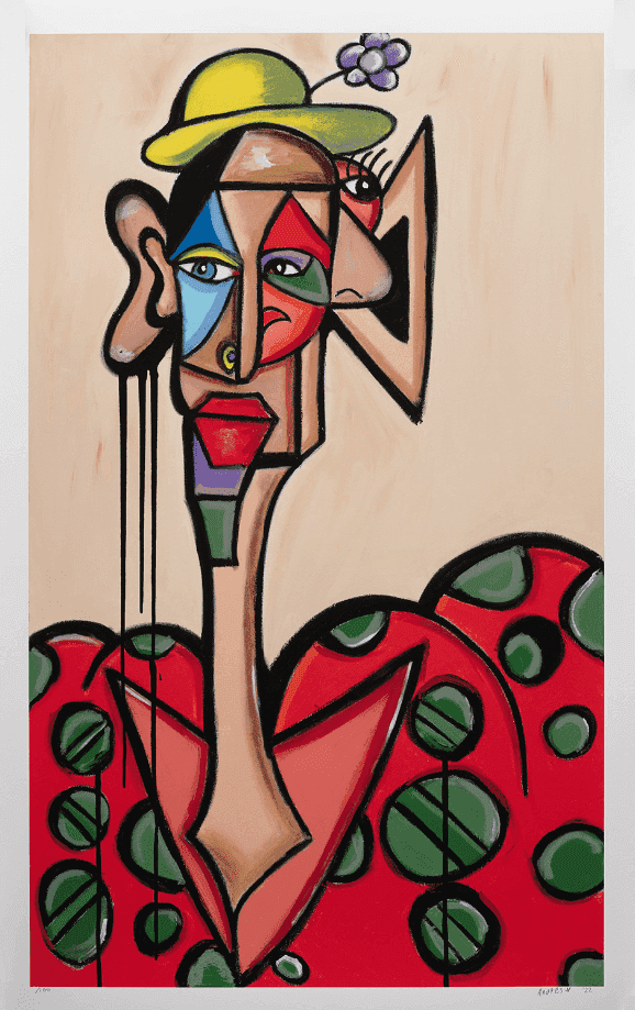 Andres Valencia, ‘Alberto the Clown’, 2022, Print, Archival pigment print on paper, null, Numbered, Dated
