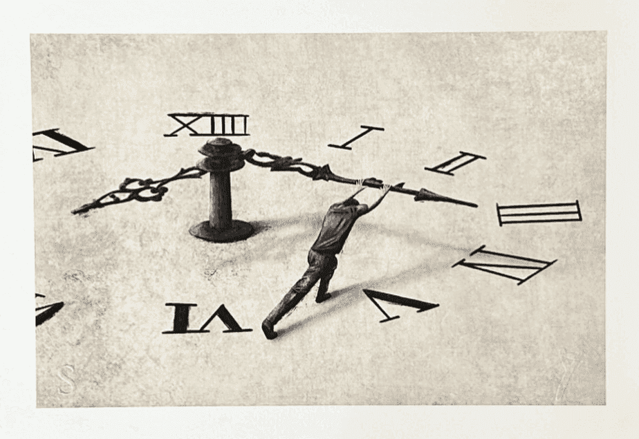 Andrew Scott, ‘Clockwork’, 2024, Print, Giclee print on 100% cotton 310gsm Etching Rag fine art paper with hand-deckled edges., null, 