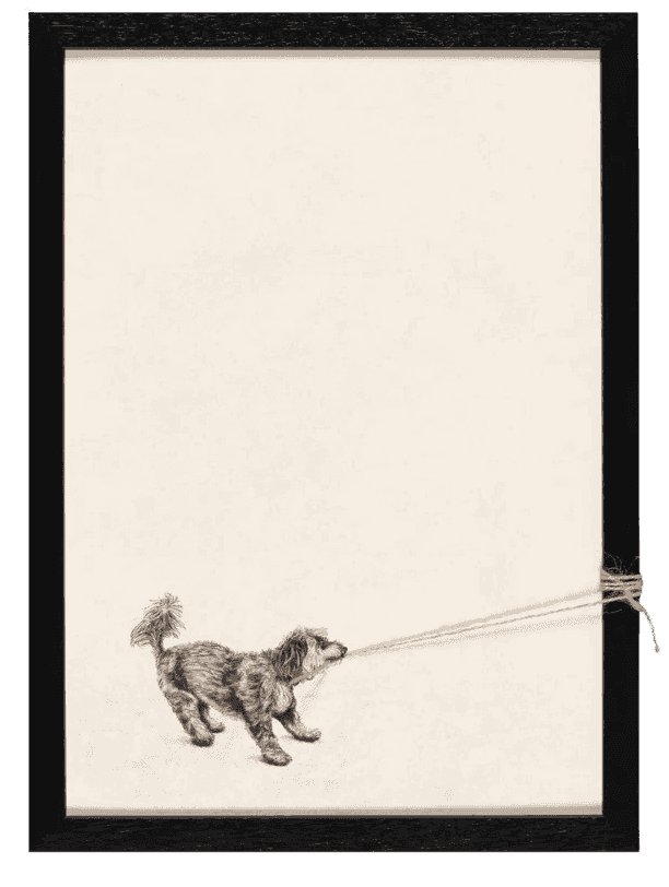 Andrew Scott, ‘Smudge’, 2025, Print, Print on canvas with string, Stowe Gallery, Framed