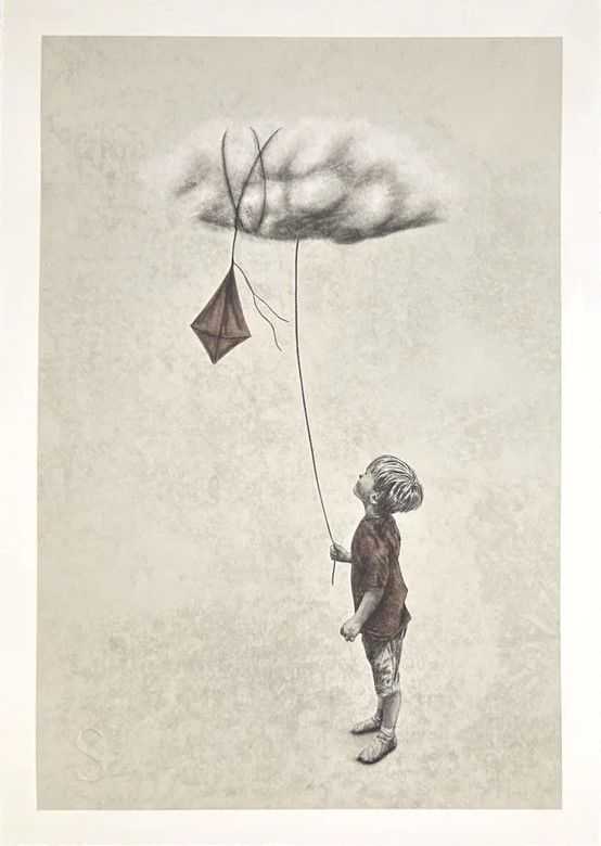 Andrew Scott, ‘The Cloud’, 2025, Print, Print on paper, Deckled edge , Stowe Gallery, 