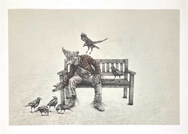 Andrew Scott, ‘The Scarecrow’, 2025, Print, Print on paper, Deckled edge , Stowe Gallery, 