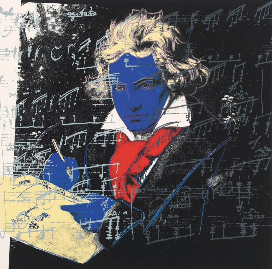 Andy Warhol, ‘Beethoven (FS II.390)’, 1987, Print, Screenprint on Lenox Museum Board, Hermann Wünsche, Numbered