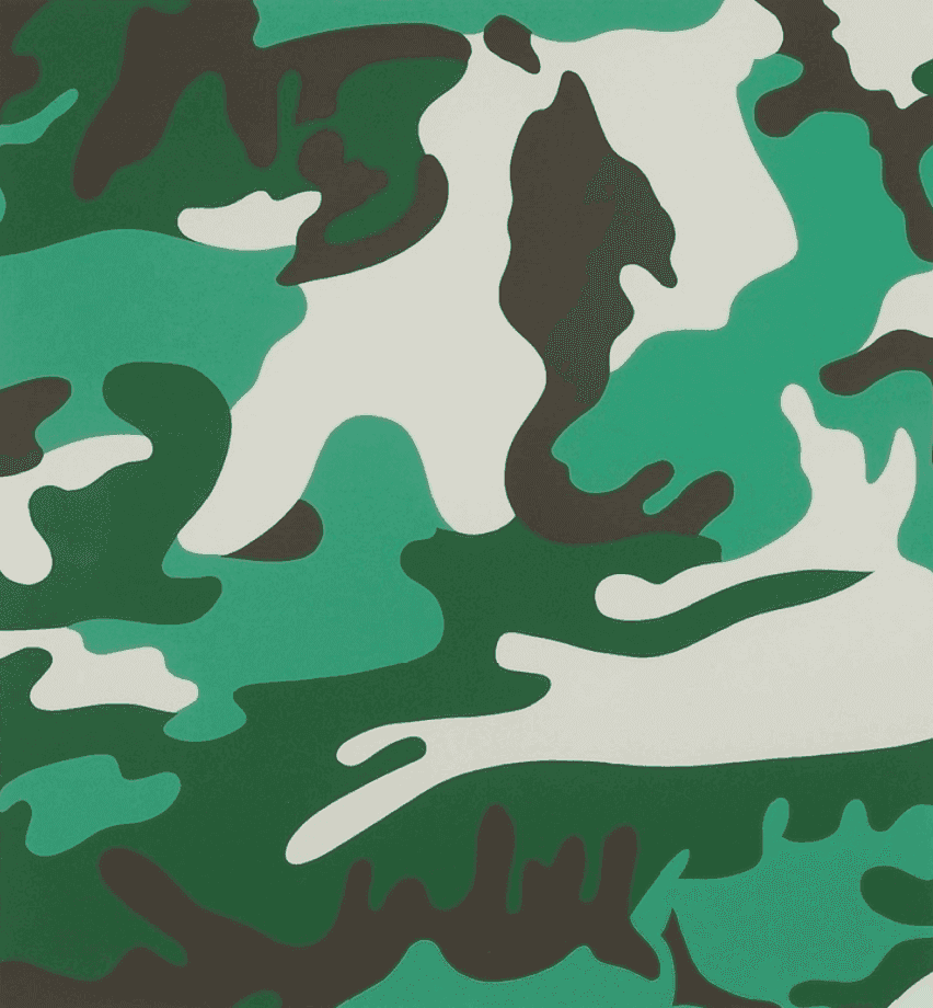 Andy Warhol, ‘Camouflage (FS II.406)’, 1987, Print, Screenprint on Lenox Museum Board, Self Published, Numbered