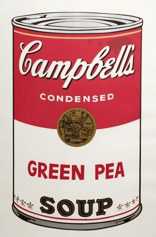 Andy Warhol, ‘Campbell's Soup Cans I Green Pea (FS II.50)’, 1968, Print, Portfolio of ten screenprints on paper, Factory Additions, Numbered