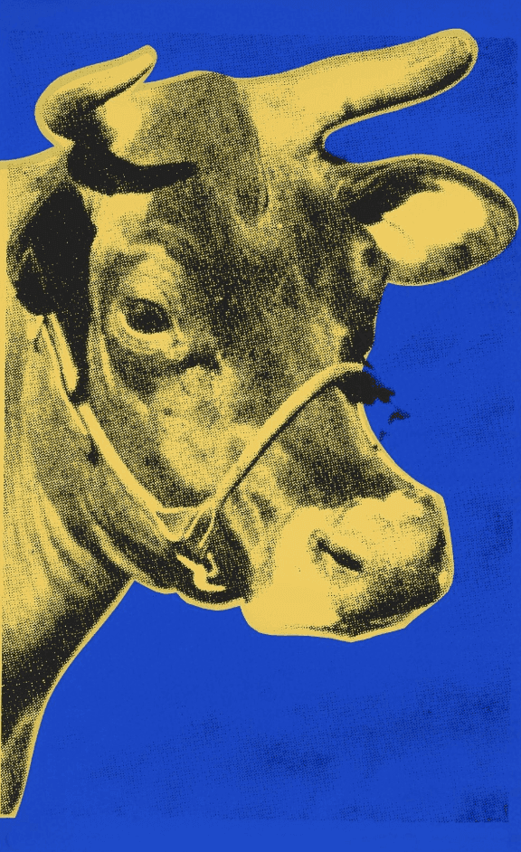 Andy Warhol, ‘Cow (FS II.12)’, 1971, Print, Screenprint on wallpaper, Factory Additions, Numbered, Dated