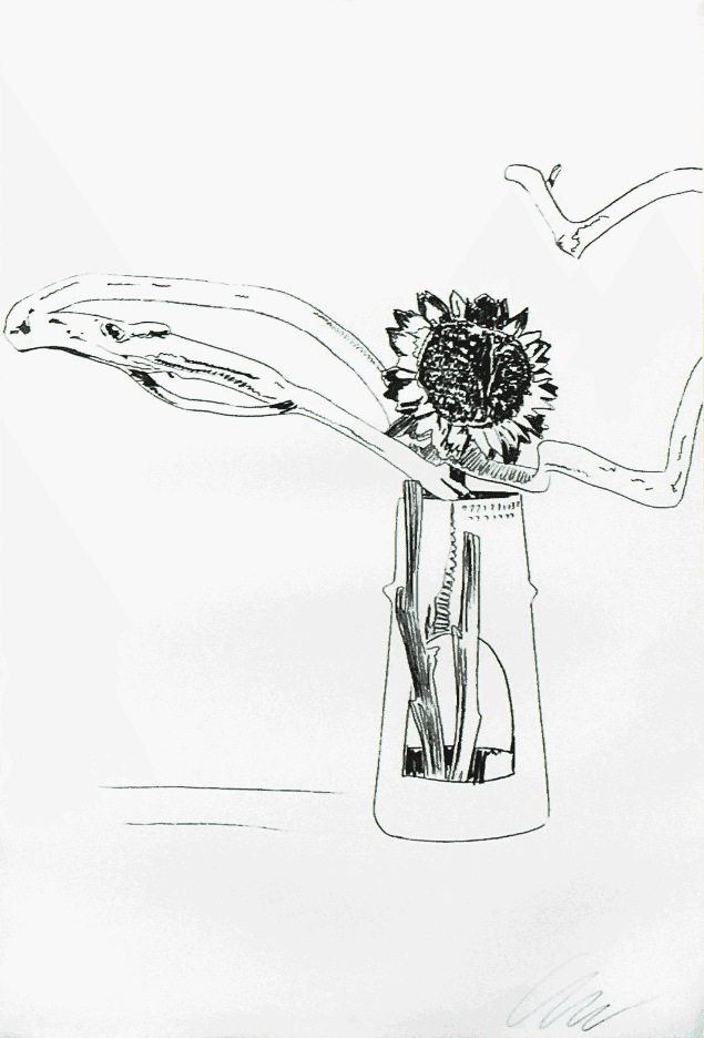 Andy Warhol, ‘Flowers (Black and White) (FS II.102)’, 1974, Print, Screenprint on Arches paper and J. Green paper, null, Numbered