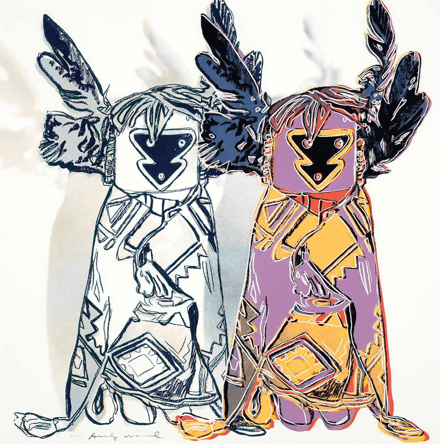 Andy Warhol, ‘Kachina Dolls (FS II.381)’, 1986, Print, Screenprint on Lenox Museum Board., Gaultney-Klineman Art, Inc., Numbered
