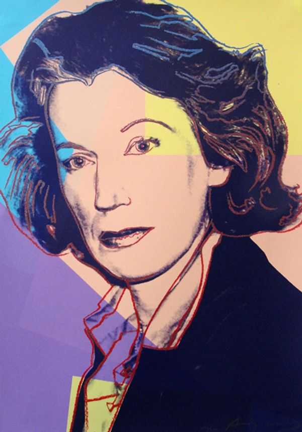 Andy Warhol, ‘Mildred Scheel (FS II.238)’, 1980, Print, Screenprint with diamond dust on Arches 88 paper., Deutsche Krebshilfe e.V., Numbered
