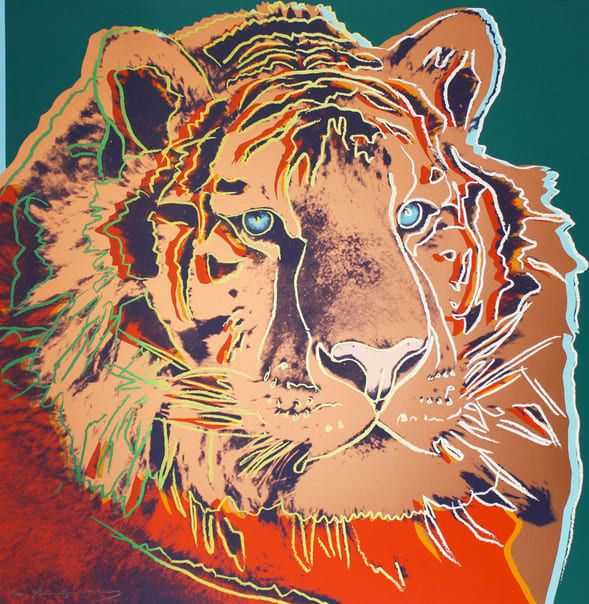 Andy Warhol, ‘Siberian Tiger (FS II.297)’, 1983, Print, Screenprint on Lenox Museum Board, Ronald Feldman Fine Arts, Inc., Numbered