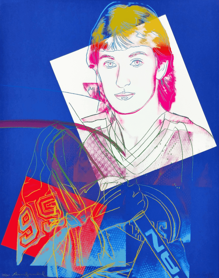 Andy Warhol, ‘Wayne Gretzky (FS II.306)’, 1984, Print, Screenprint on Lenox Museum Board, Frans Wynans, Numbered