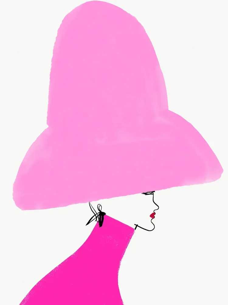 Annie Naranian, ‘Chapeau Pink’, 2024, Print, Giclée acid-free archival fine art paper and canvas combined with giclée pigment ink. , null, Numbered