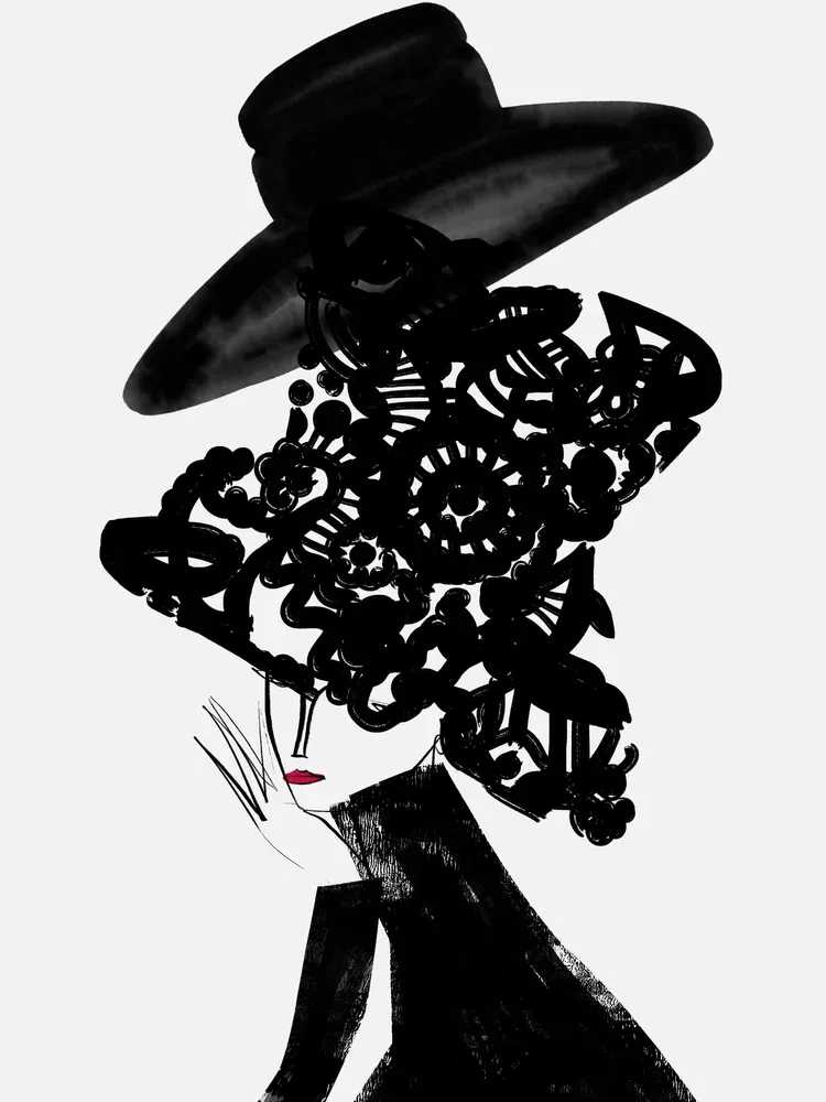 Annie Naranian, ‘Chapeau Traditional on Chapeau Noir (Large)’, 2023, Print, Giclée acid-free archival fine art paper and canvas combined with giclée pigment ink. , null, Numbered