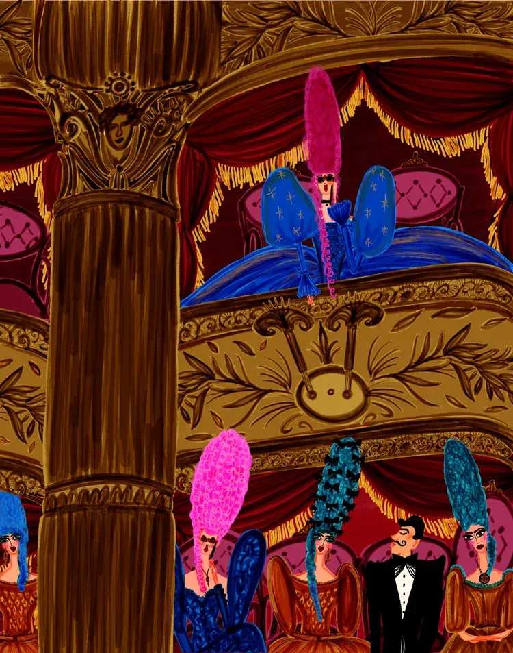 Annie Naranian, ‘Madame Opera’, 2024, Print, Giclée acid-free archival fine art paper and canvas combined with giclée pigment ink. , null, Numbered