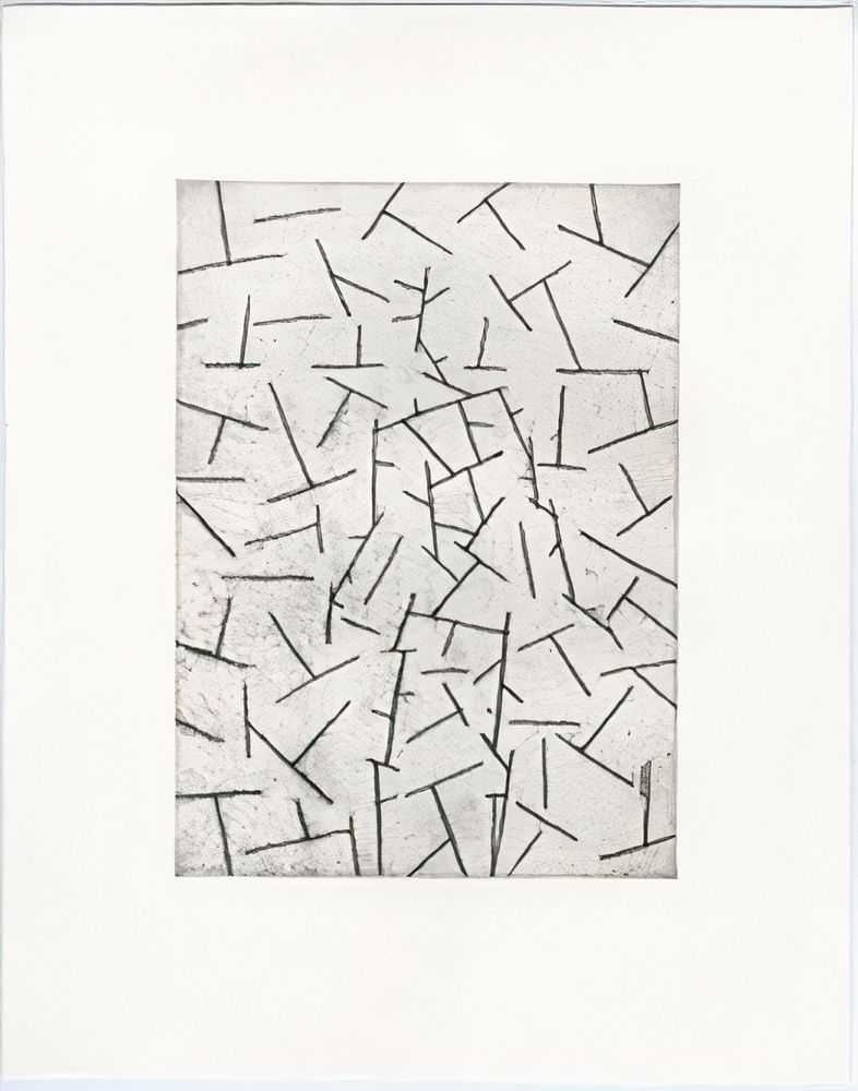 Antony Gormley, ‘DOMAIN’, 09-12-2013, Print, Etching on BFK Rives Naturel 280gsm, Baltic Editions, Numbered