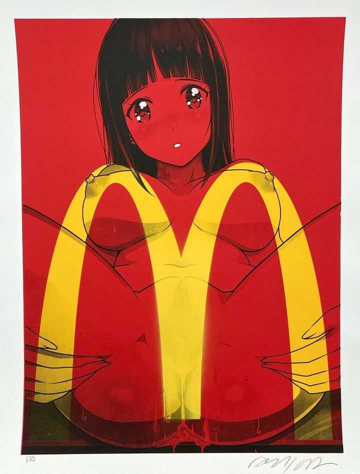 Arika Uno, ‘Pornfood 2’, 2018, Print, Screen print on 250g fine art paper, null, Numbered