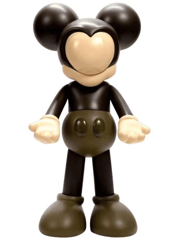 Arkiv Vilmansa, ‘Mickiv - Coma Brown’, 2023, Sculpture, Vinyl toy, Vins, 