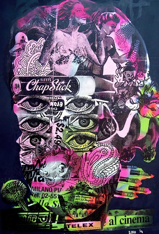 Bäst, ‘Ghost Town’, 12-05-2010, Print, Acrylic paints, spray paint and plastisol ink on archival paper, BAST NY, Numbered, Handfinished