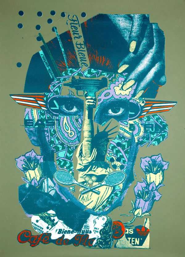 Bäst, ‘Lady Ooze’, 05-08-2010, Print, Acrylic and Silkscreen Ink on Archival Paper, Paper Monster, Numbered, Handfinished