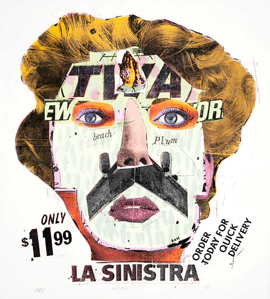 Bäst, ‘The Wig’, 19-01-2010, Print, Hand Painted Screenprint on Lenox 100 Paper., Paper Monster, Numbered, Handfinished