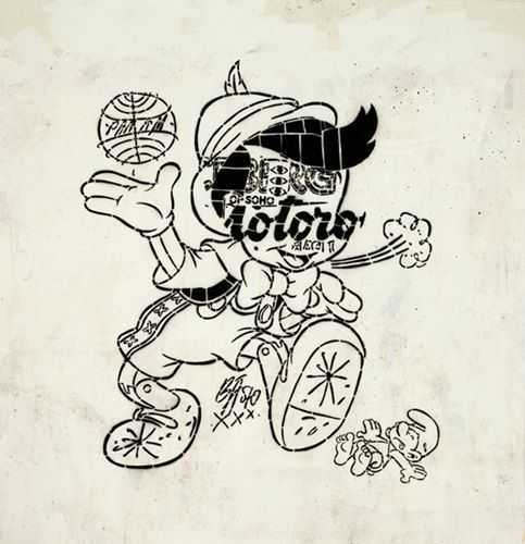 Bäst, ‘Wood Rot’, 13-07-2011, Print, Spray Painted Stencil Work On Canvas All Hand Done By Artist, BAST NY, Numbered, Handfinished