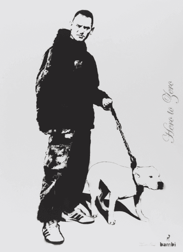 Bambi, ‘Hero to Zero’, 2013, Print, Screenprint in colours, null, Numbered