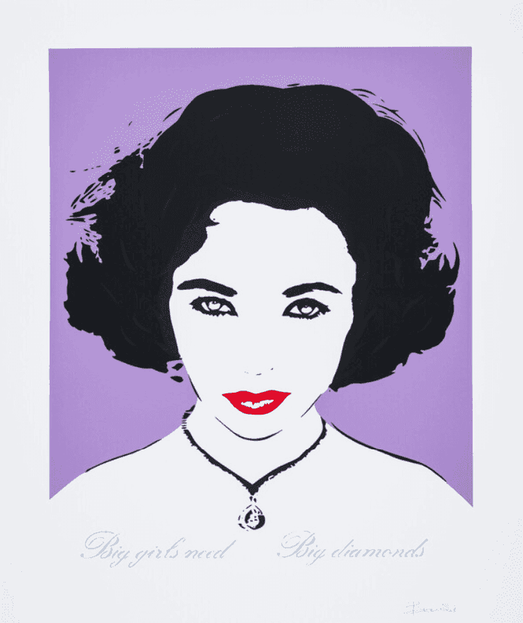 Bambi, ‘Liz (Purple)’, 2013, Print, Screenprint in colours, null, Numbered