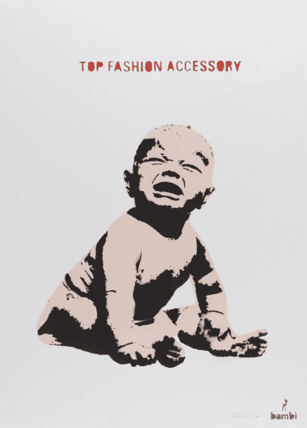 Bambi, ‘Top Fashion Accessory’, 2013, Print, Screenprint in colours, null, Numbered