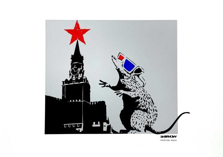 Banksy, ‘3D Red Square Rat’, 2018, Print, Fine art giclèe printed on archival paper, null, 