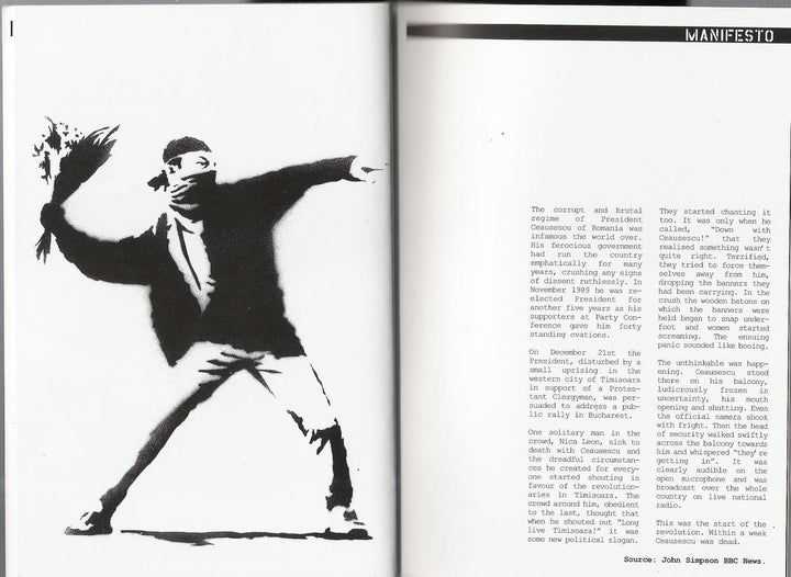 Banksy, ‘Banging Your Head Against A Brick Wall’, 2001, Book, Collectible paperback book authored by Banksy, 48 pages., null, 