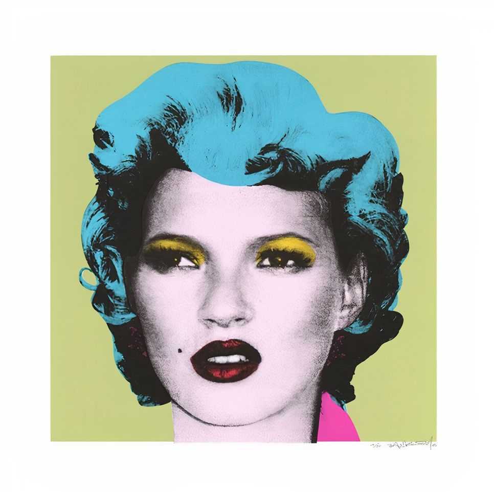 Banksy, ‘Kate (Green, Turquoise, Blue)’, 2005, Print, Screenprint in colours on wove paper, Lazinc, Numbered, Dated