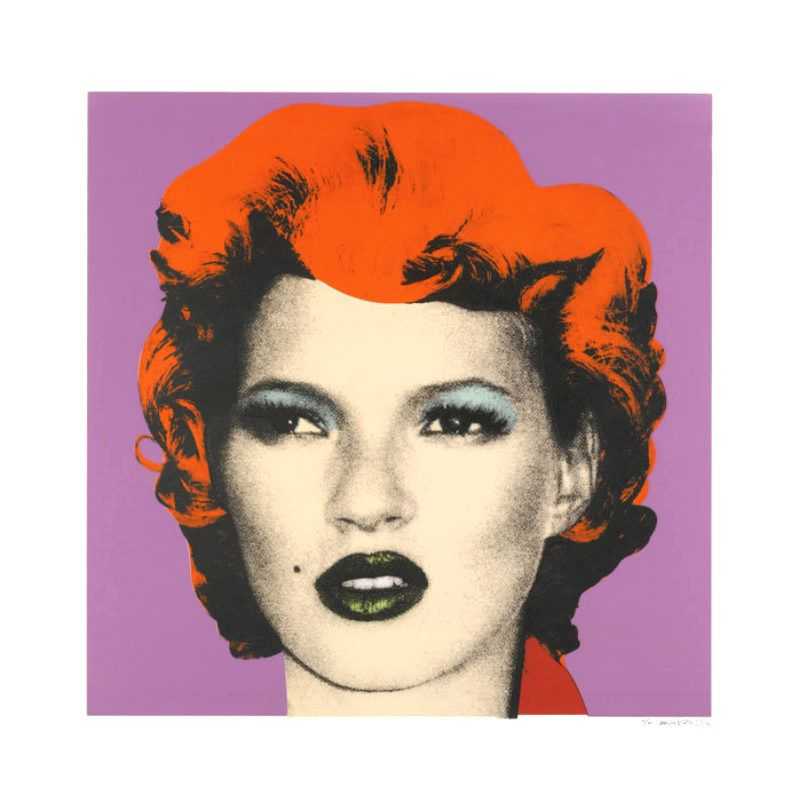 Banksy, ‘Kate (Purple, Red)’, 2005, Print, Screenprint in colours on wove paper, Lazinc, Numbered, Dated