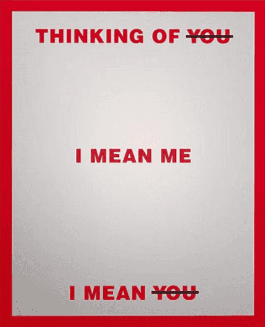 Barbara Kruger, ‘Untitled (Mirror)’, 2024, Print, ​Catalyzed ink 3 colour silkscreen on mirrored polished steel​, Serpentine Gallery, Numbered