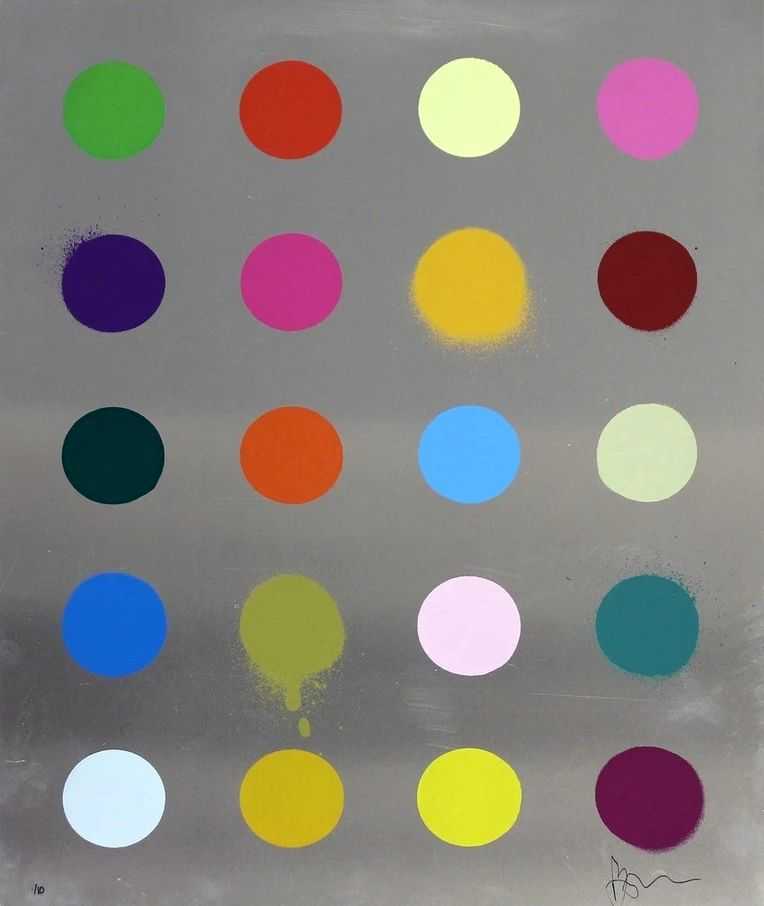 Beejoir, ‘Imodium 20 (Aluminium)’, 04-09-2014, Print, 20 colour screen print on 300gsm somerset paper, Graffiti Prints, Numbered