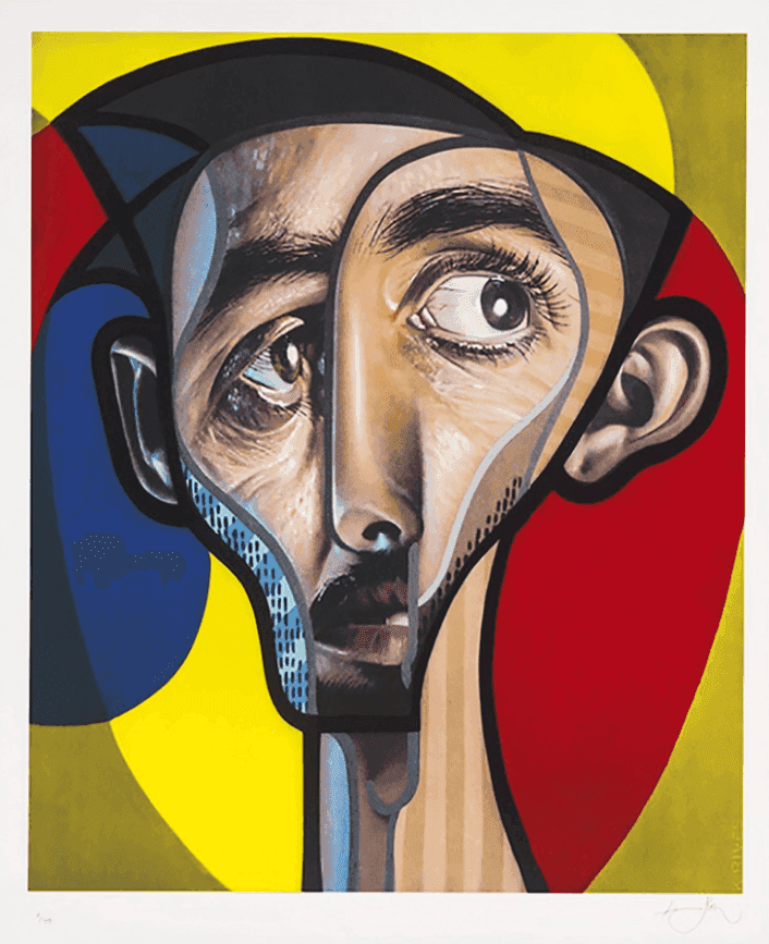 Belin, ‘Autorretrato’, 2017, Print, Lithograph in 10-colors printed on Marinoni press lithographic with hand-cut deckled edges on 270gsm BFK Rives fine art paper., null, 