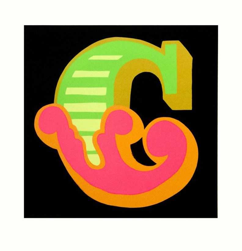 Ben Eine, ‘C (Version 2)’, 14-06-2015, Print, 6 colour screen print on Somerset Satin 300gsm paper, Jealous Gallery, Numbered