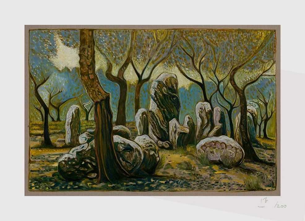 Billy Childish, ‘By Standing Stones’, 2026, Print, Archival pigment prints on heavyweight acid-free matt stock, null, Numbered