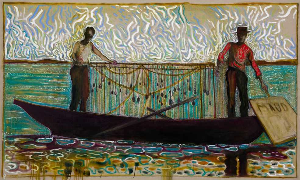 Billy Childish, ‘Clamming On Maud’, 18-09-2013, Print, Archival reproduction print on heavy matt stock, L-13 Light Industrial Workshop, Numbered