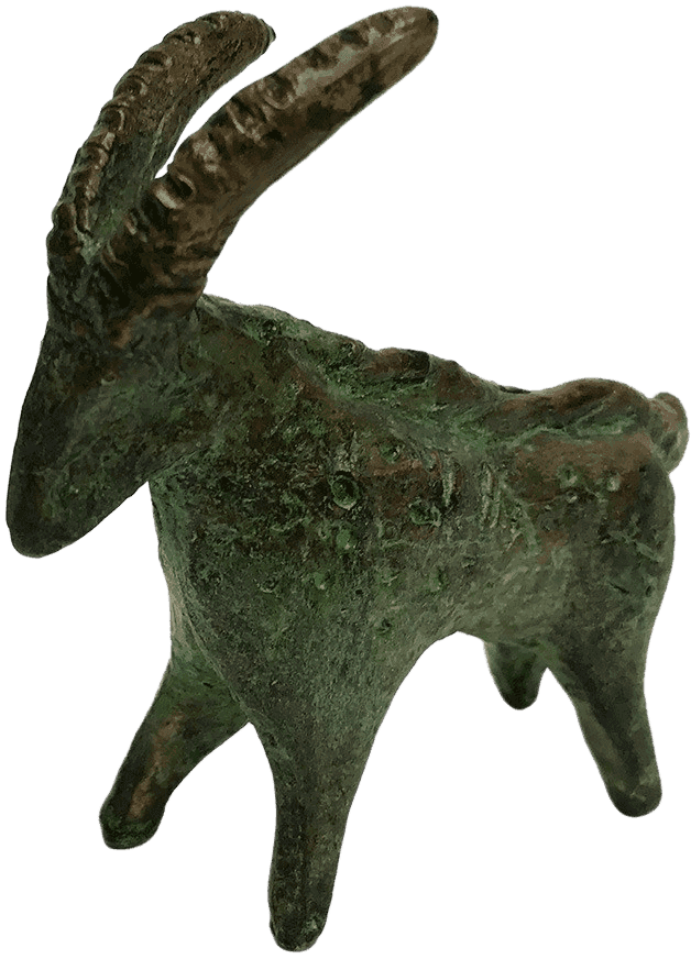 Billy Childish, ‘Ibex I’, 2021, Sculpture, Solid patina’d bronze, L-13 Light Industrial Workshop, Numbered