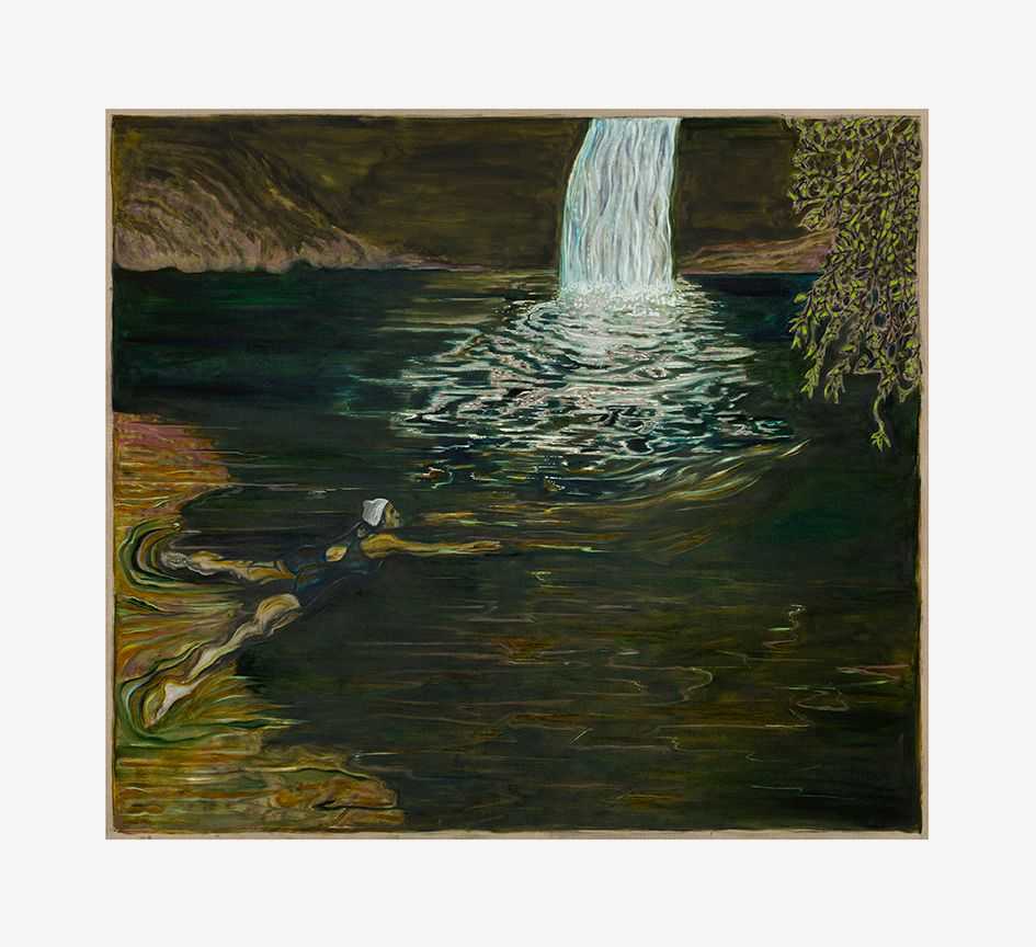 Billy Childish, ‘Julie Swimming II’, 2019, Print, Archival reproduction print on heavy matt stock, L-13 Light Industrial Workshop, Numbered
