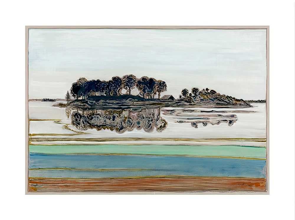 Billy Childish, ‘The Island’, 19-04-2017, Print, Archival reproduction print on heavy matt stock, L-13 Light Industrial Workshop, Numbered