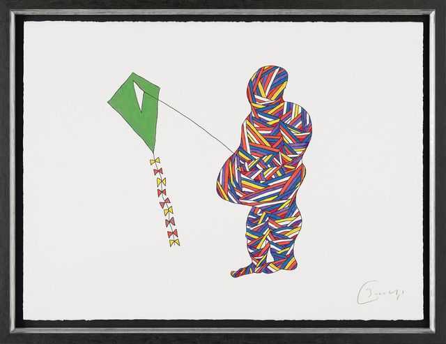 Billy Connolly, ‘Malkie's Day Off’, 2020, Print, Aquarelle Arches-Torchon 300gsm paper, elegantly float-mounted in a handmade black paint and silver foil, pine and spruce frame, Castle Fine Art, Framed