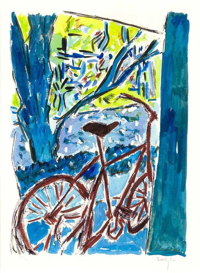 Bob Dylan, ‘Bicycle (2010)’, 2010, Print, Fine art print, Halcyon Gallery, Numbered