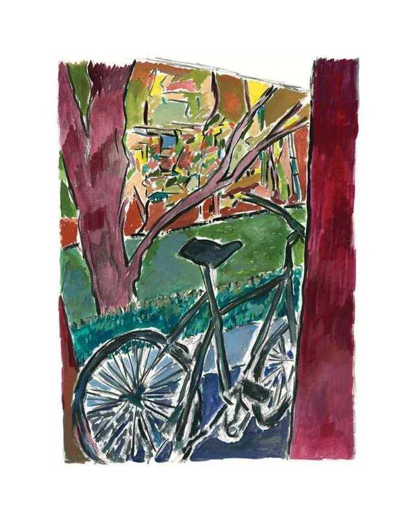 Bob Dylan, ‘Bicycle (2012)’, 2012, Print, Fine art print, Halcyon Gallery, Numbered