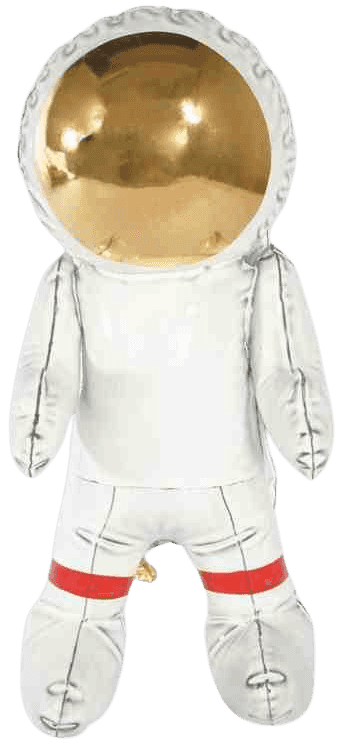 Brett Kern, ‘Mini Astronaut’, 2021, Sculpture, Slip cast ceramic sculpture with gold lustre, commercial glazes and clay, Self-released, 