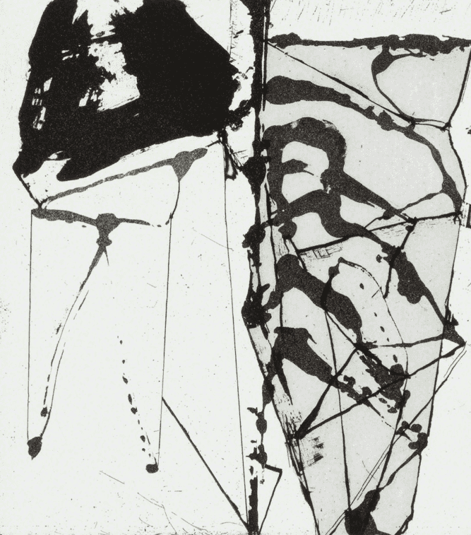 Brice Marden, ‘Etchings to Rexroth - XV’, 1986, Print, Etching and sugarlift aquatint on wove paper, Peter Blum Edition, Numbered, Dated