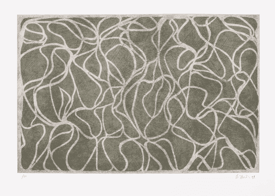 Brice Marden, ‘L.A. Muses’, 1999, Print, Etching & lithograph, Gemini G.E.L., Numbered, Dated